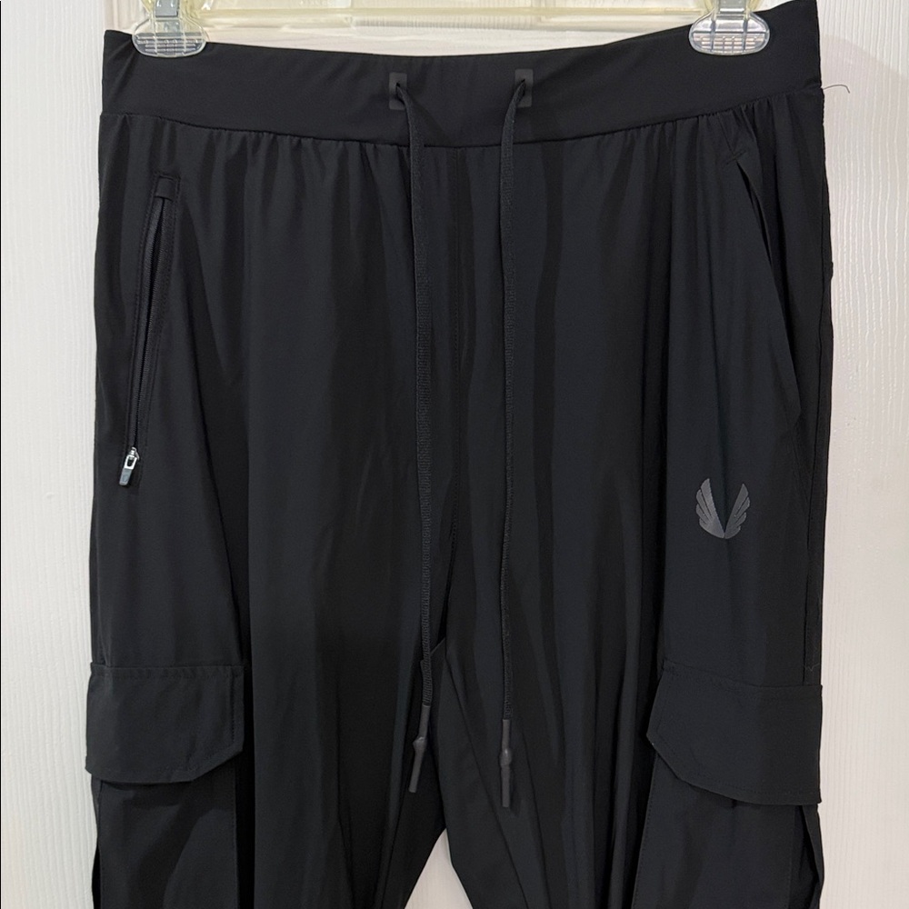 ASRV Men's Tetra lite cargo Black jogger Pants